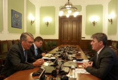 13. септембар 2016. Председник Одбора за спољне послове у разговору са амбасадором Руске Федерације у Србији